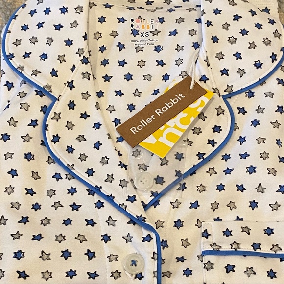 Roller Rabbit Starry Night Polo Pajama Set 💫 Limited Edition and SOLD OUT - Picture 10 of 14